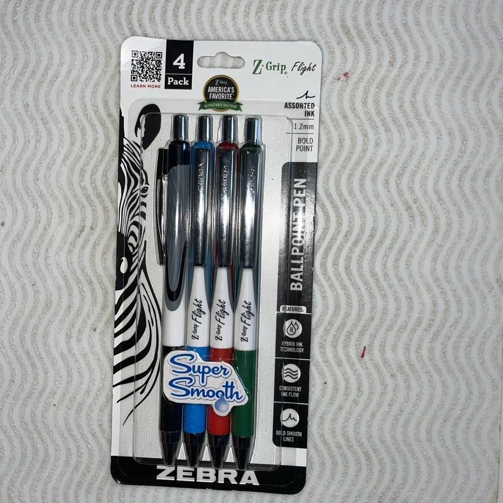 Zebra grip flight